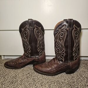 Laredo Dark Brown Western Boots